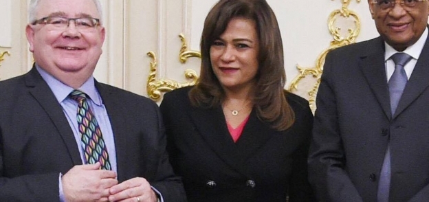 عبد العال ونصر مع رئيس البرلمان الأيرلندي