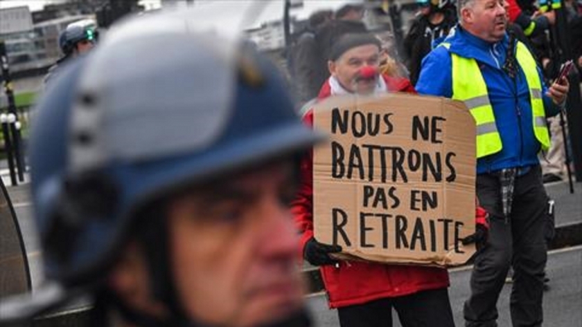 مظاهرات فرنسا