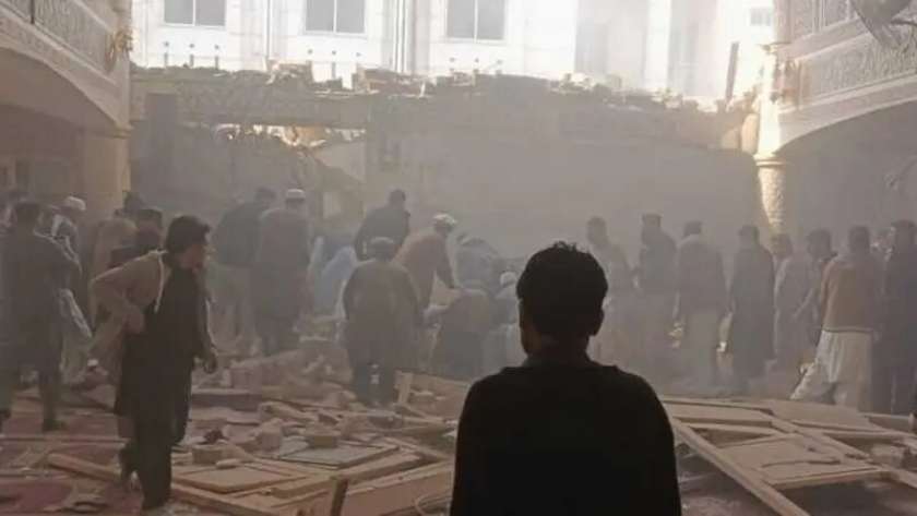 تفجير مسجد في باكستان