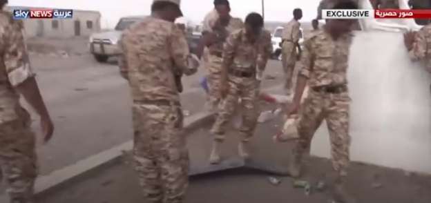 استهداف الحوثيين عرضا عسكريا في لحج