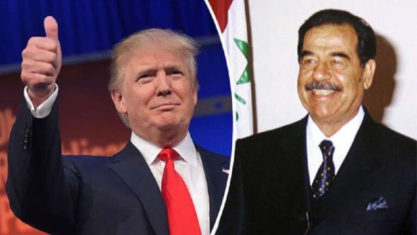 تداول ‎مكالمة صدام حسين وترامب