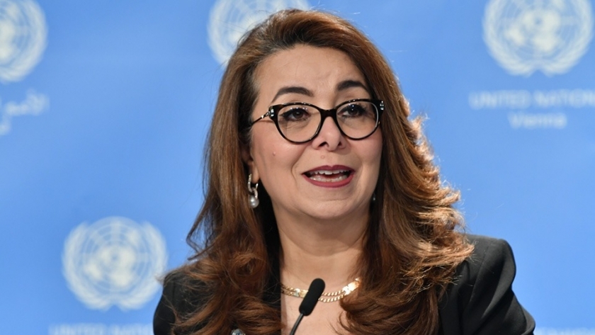 الدكتورة غادة والي المدير التنفيذي لمنظمة الأمم المتحدة المعنية بالمخدرات والجريمة