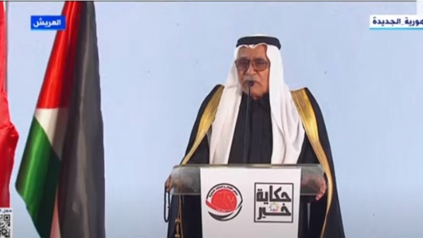 الشيخ عبد الله جهامة ممثل مجلس القبائل والعائلات المصرية