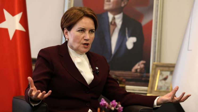 رئيسة حزب الخير التركي المعارض ميرال أكشنار