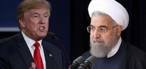 الرئيس الإيراني حسن روحاني ونظيره الأمريكي ترامب