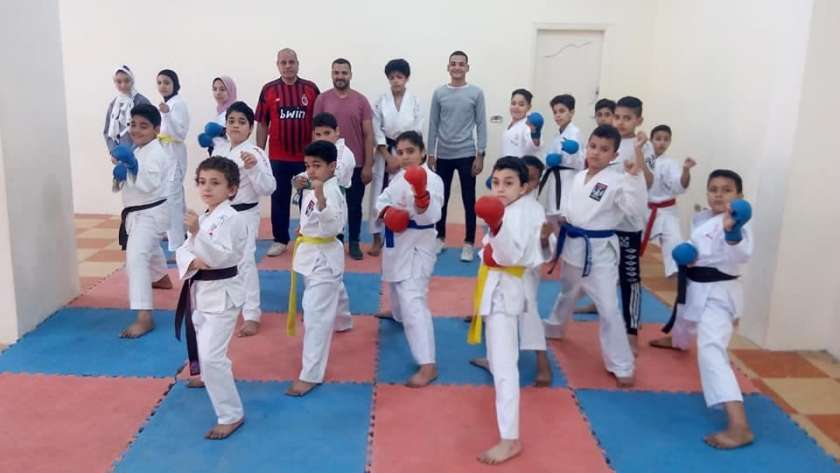 الأطفال والكبار يشاركون في مبادرة رياضة« 7 الصبح» بكفر الشيخ