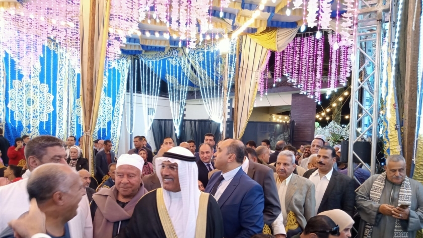 حفل إفطار القبائل العربية في كفر الشيخ