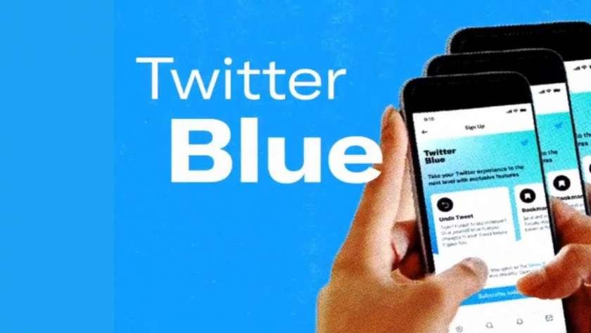 تويتر الأزرق