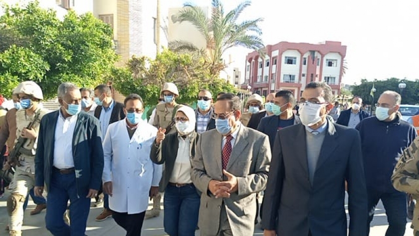 زيارة وزيرة الصحة لشمال سيناء