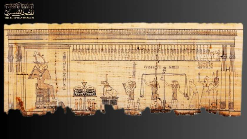 بردية كتاب الموتى بالمتحف المصري بالتحرير
