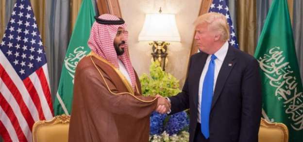 دونالد ترامب وولي العهد السعودي