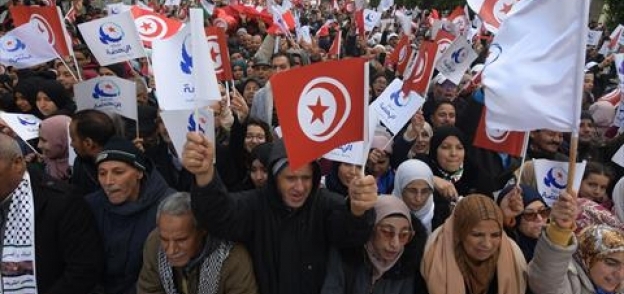 مظاهرات بتونس صورة أرشيفية