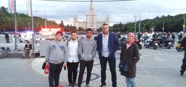 وصول أول وفد طلابي من جامعة أسيوط إلى روسيا
