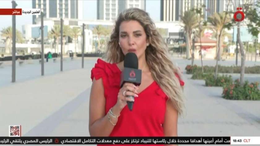 مراسلة قناة «القاهرة الإخبارية»
