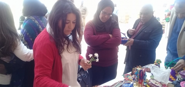 افتتاح معرض الأعمال اليدوية الأول بمتحف النيل بأسوان
