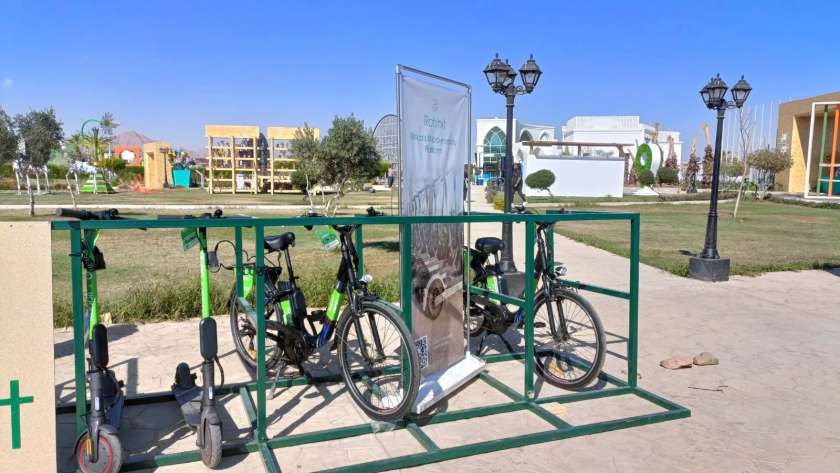 دراجات كهربائية في قمة المناخ مصر 2022