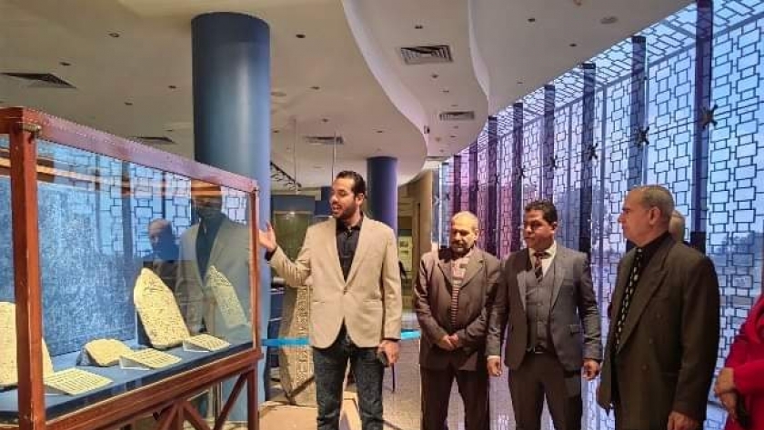 افتتاح معرضين مؤقتين في الذكرى السادسة لافتتاح متحف تل بسطا بالشرقية