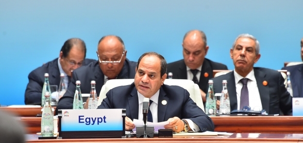 الرئيس عبدالفتاح السيسى خلال اجتماعات الجمعية