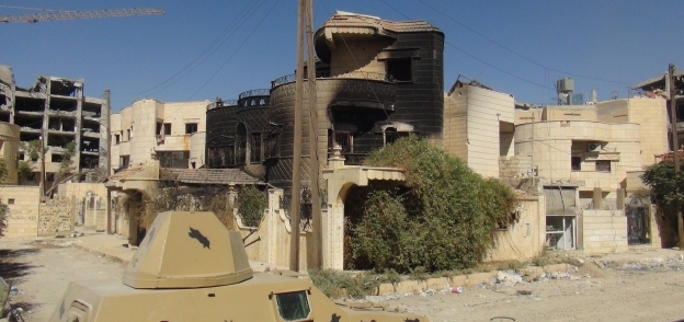 الدمار لحق بالمنازل خلال مواجهة «داعش»