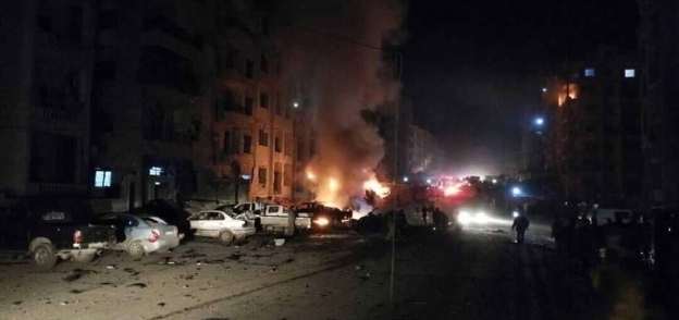 22 قتيلا على الاقل في انفجار سيارتين مفخختين في بنغازي