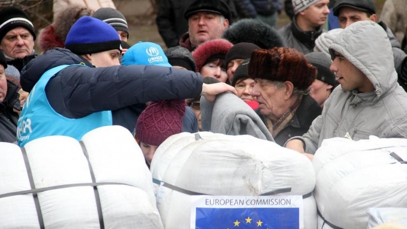 المفوضية الأوروبية قدمت مساعدات إنسانية لأوكرانيا شارك فيها 5 دول
