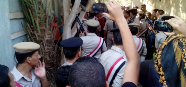 بالصور| تشييع جثمان رقيب شرطة استشهد خلال مطاردة بالدقهلية