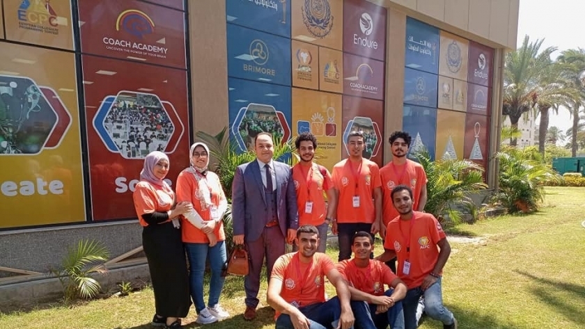 فريق كلية الذكاء الاصطناعى بكفر الشيخ