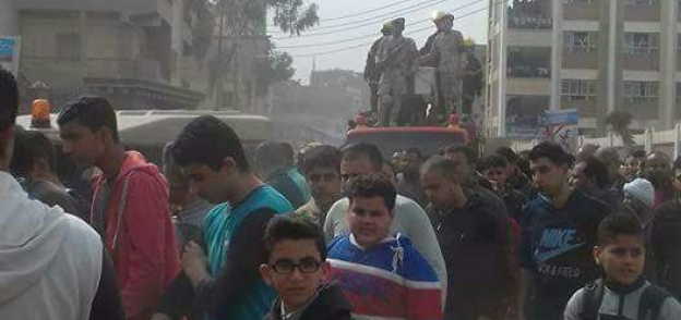 تشييع جثمان شهيد الأحداث الإرهابية في سيناء