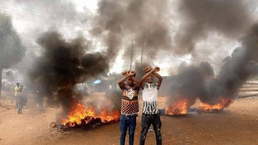 احتجاجات فى إثيوبيا