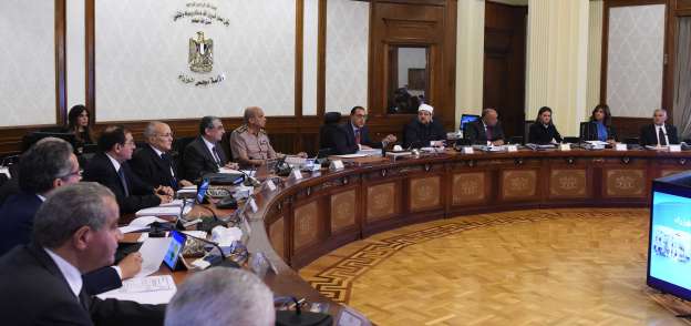 مجلس الوزراء خلال اجتماعه برئاسة «مدبولى»