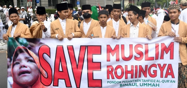 وقفة احتجاجية للمطالبة بحماية مسلمى «روهينجا» من جرائم الإبادة والتطهير العرقى التى تمارسها «ميانمار» ضدهم