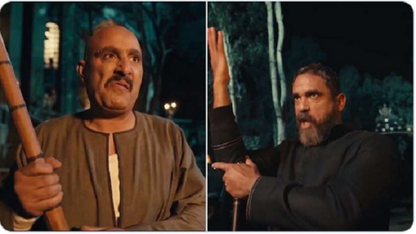 أمير كرارة وأحمد السقا في مشهد من المسلسل