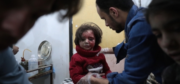 مصابي هجوم إدلب