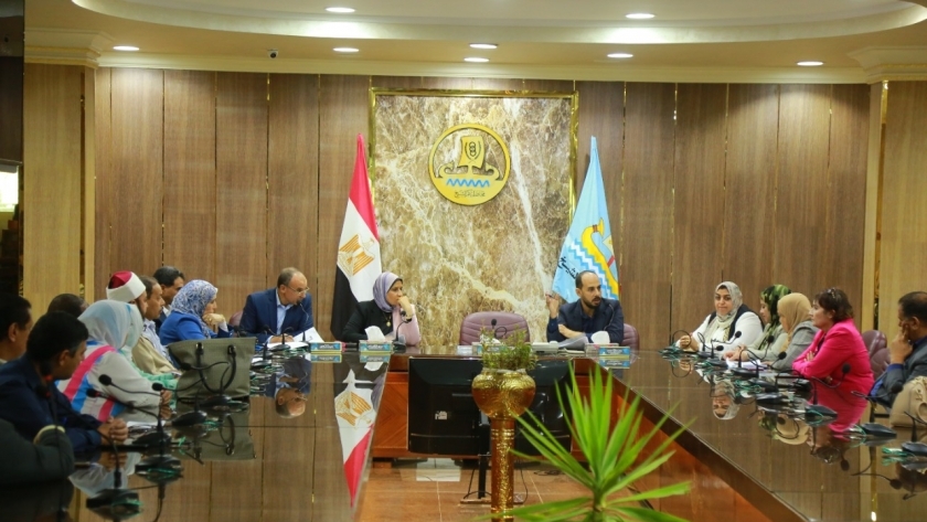اجتماع المجلس الإقليمي للسكان بكفر الشيخ