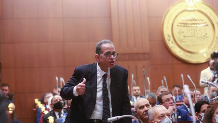 النائب طارق عبد العزيز عضو مجلس الشيوخ