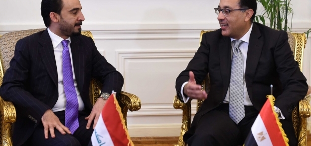صورة من جلسة رئيس الوزراء بصحبة رئيس البرلمان العراقي
