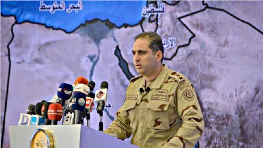 العقيد أركان حرب تامر الرفاعي، المتحدث العسكري الرسمي للقوات المسلحة