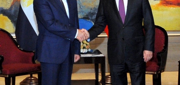 الرئيس عبد الفتاح السيسي مع نظيره الروسي فلاديمير بوتين