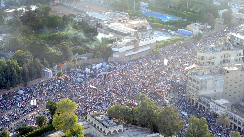 ملايين المصريين خرجوا إلى الشوارع بسبب حكم الإخوان الفاشى