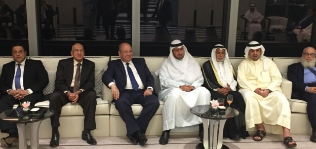 نائب رئيس الوزراء الكويتى يستقبل وفد مجلس الدولة