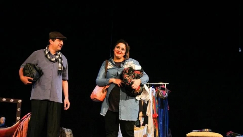 أحد العروض المشاركة في مهرجان إيزيس لمسرح المرأة