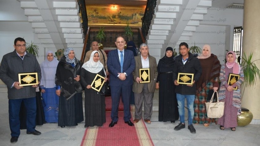 صور ||محافظ الغربية يكرم الفائزين في مسابقة "مع حجاج بيت الله الحرام "