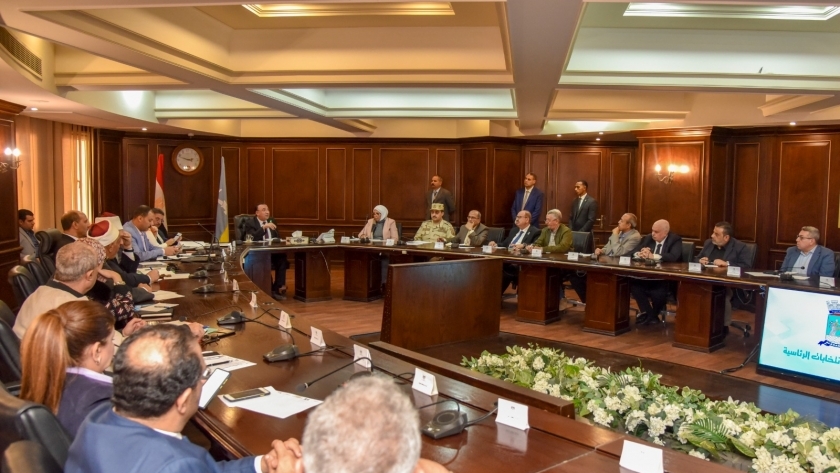اجتماع استعدادات الإسكندرية لاستقبال الانتخابات الرئاسية