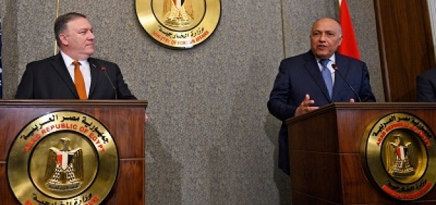 وزير الخارجية المصري ونظيره الأمريكي