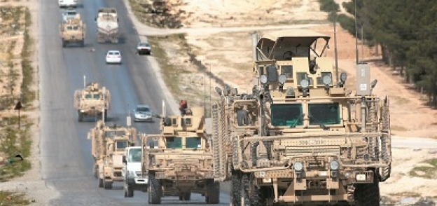 40 آلية عسكرية للتحالف تدخل الأراضي السورية نحو ريف الحسكة