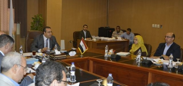 اجتماع رئيس جامعة المنصورة مع مجلس شئون الطلبة