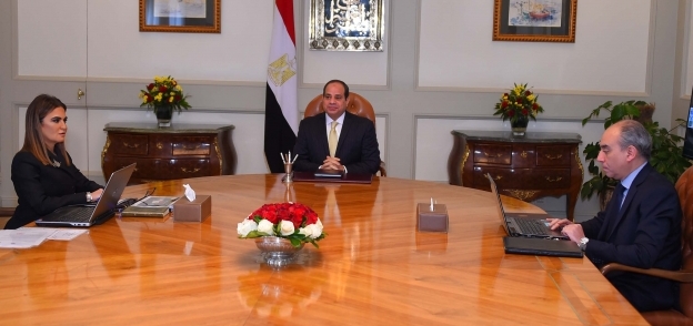 الرئيس عبد الفتاح السيسي يلتقى د.سحر نصر وزيرة التعاون الدولي
