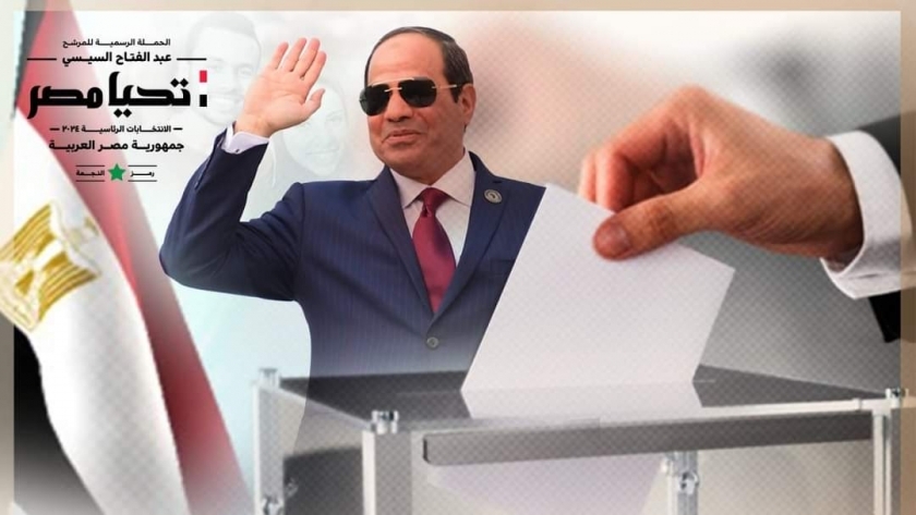 دعم المرشح الرئاسي عبدالفتاح السيسي