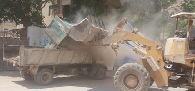 صور حملات نظافة في شارع باغوص بمدينة الفيوم