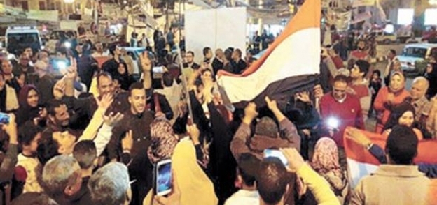 احتفالات المصريين في الانتخابات الرئاسية